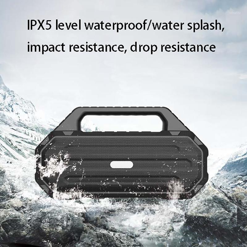 

4000MAh Bluetooth Speakers 30W High Power Waterproof Bass Portable Outdoor Subwoofer Music Player FM Radio TF1