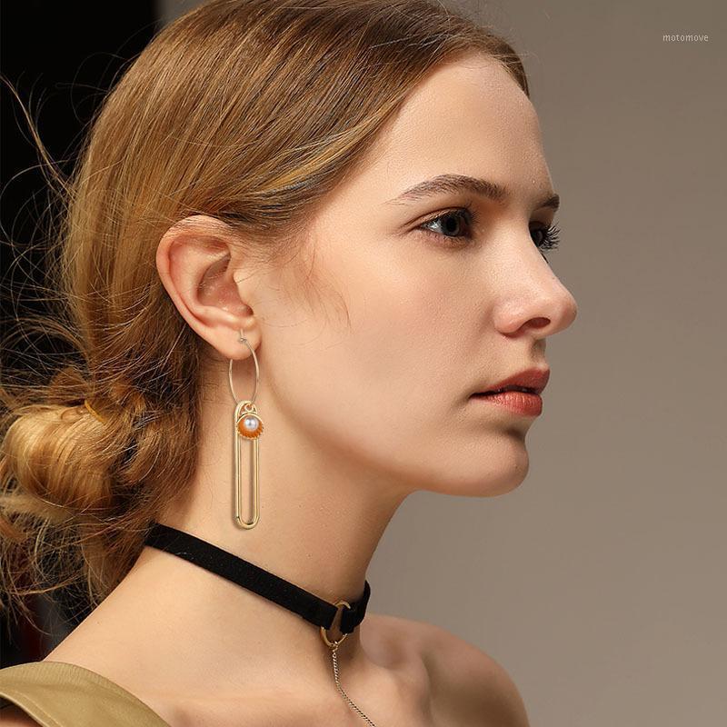 

Exaggerated retro personality pearl shell earrings ladies fashion jewelry jewelry party birthday gifts1