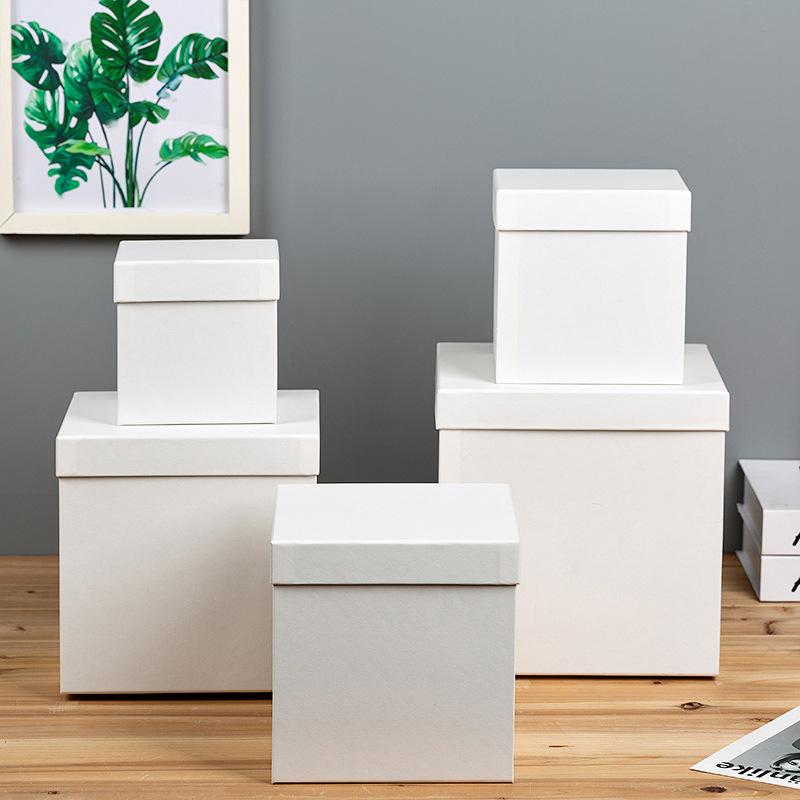 

5pc Gift Box Christmas New Year Birthday Party Square Packing Box Christmas Spoof Multi Layer Gift Set