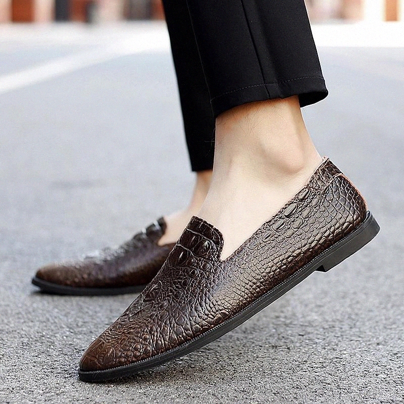 

Shoes Men genuine leather Loafers Wide Feet Comfort Shoes Outdoor Fashion Sneaker Super Lightweight Shoes Men Chaussure Homme #7s2J