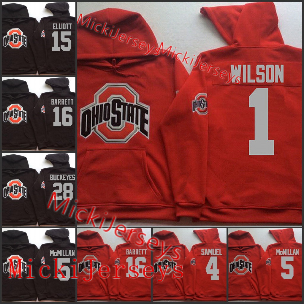 

Custom Ryan Shazier Ohio State Buckeyes Football Hoodie 1 Braxton Miller 4 Curtis Samuel 5 Raekwon McMillan 12 Cardale Jones Ohio Hoodie, Black