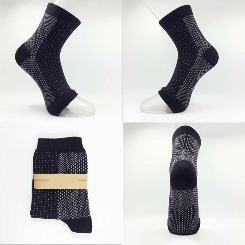 

1pcs Foot Compression Sleeves Circulation Angel Ankle Swelling Pain Sleeve Relief Ankle Pad Elbow And Knee Pads 2020 New1, Qj0131w