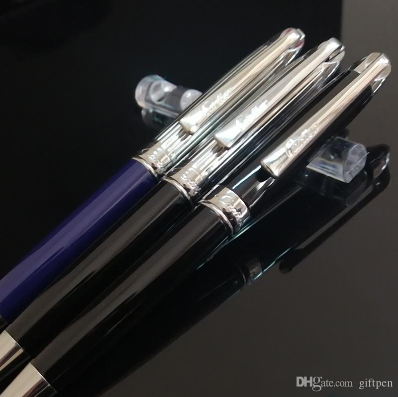 

5A High quality luxury pen fine touch texture water plated metal writing ballpoint pens precious gift, As pictured show