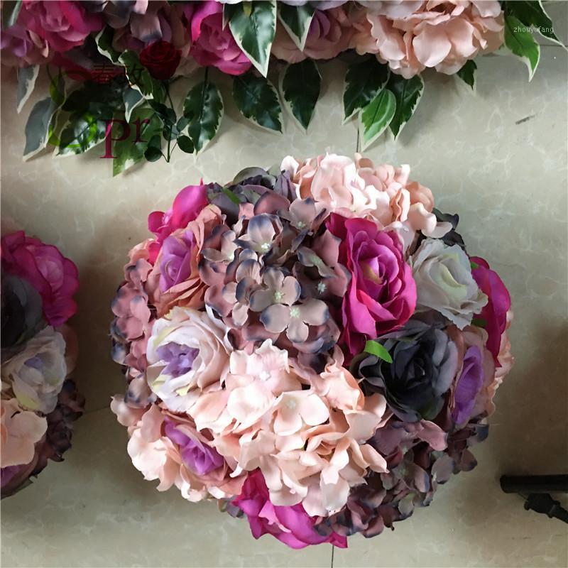 

Decorative Flowers & Wreaths SPR 10pcs/lot Artifical Flower Ball For Table Wedding Centerpiecce Decoration