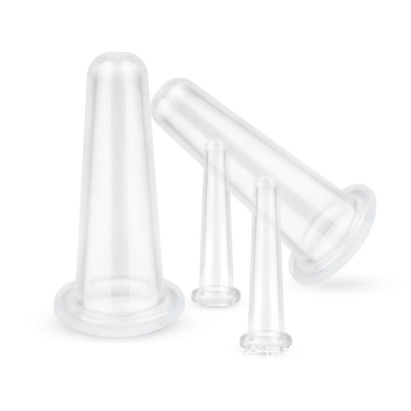 

Natural Silicone Facial Cupping Vacuum Face Push Oil Shujing Suction Face Artifact