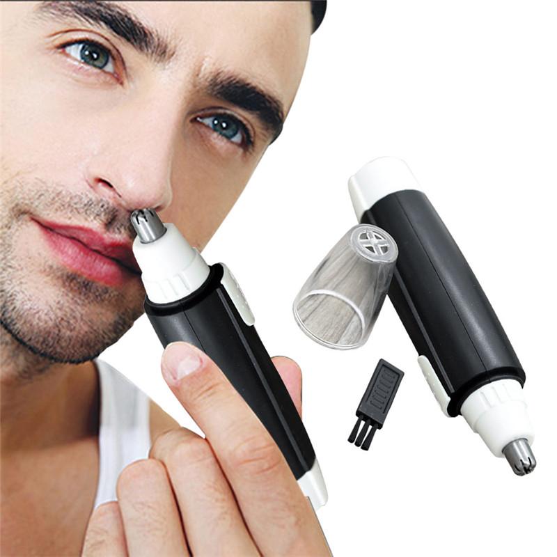 

New Home Use Ear Nose And Facial Hair Trimmer Shaver Trimmer Bending and stainless steel blade Nose hair #8 Z0426 3 60