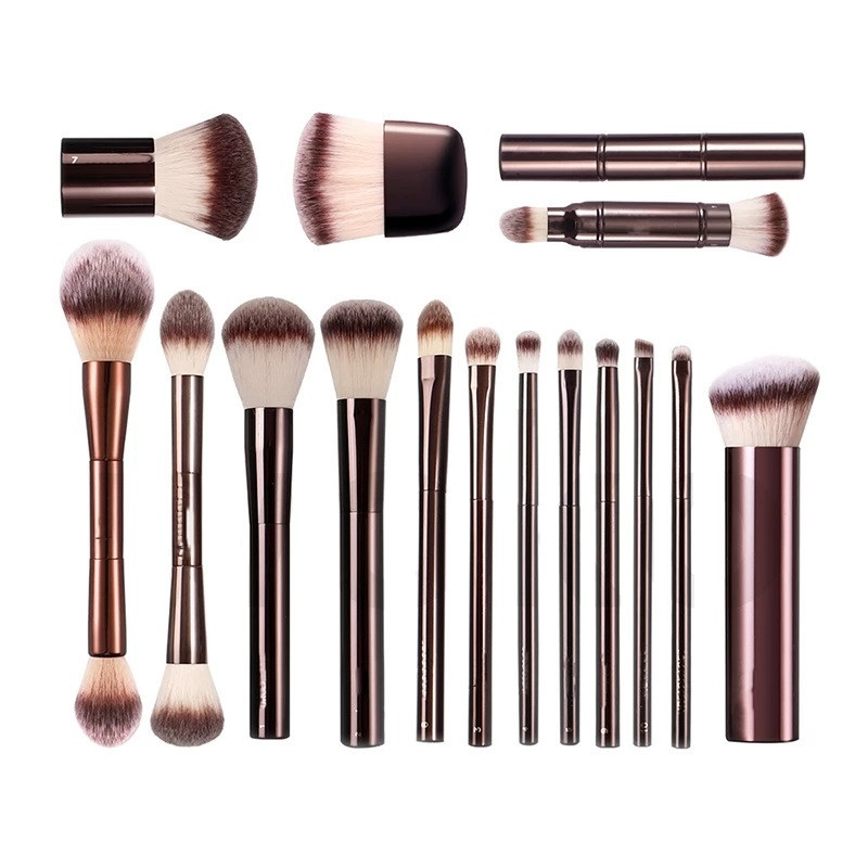 

Hourglass Makeup Brushes No.1 2 3 4 5 7 8 9 10 11 Vanish Veil Ambient Double-Ended Powder Foundation Cosmetics Brush Tool 17model