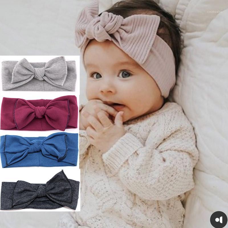 

Baby Bows headbands for girls Cute Toddler Infants christmas baby headband Turban Cotton Stuff Customized Hair Accessories1, Black