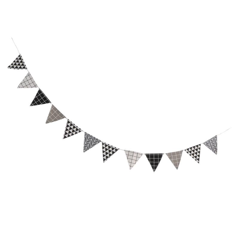 

Creative Reusable Comfortable Decorative Practical Triangular Banner Wall Bunting Party