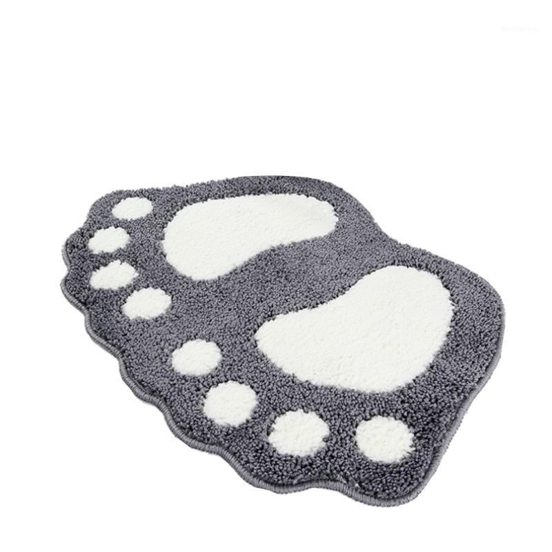 

New Fashion Absorbent Bathroom Rug Floor Mat Memory Foam Bath Toilet Plush Non Slip Carpet1
