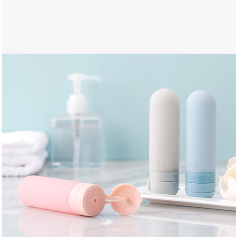 

Travel Bottle Portable Plastic Travel Bottle Refillable Leakproof Squeezable Ultralight Containers Set Beauty Tools