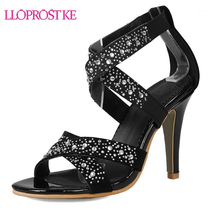 

Lloprost ke black red fashion summer ladies shoes elegant wedding shoes woman thin heel women high heels sandals size 31-45 H4261