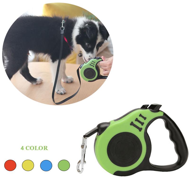 

5M Retractable Dog Leash Automatic Flexible Dog Leash Dogs Cat Traction Rope Leashes For Small Medium Dogs Pet Products