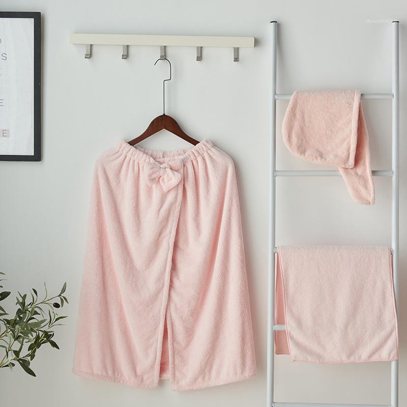 

4pcs/set Soft Coral Velvet Face/Bath Towel Wrap Hair Towel Beach Toalla Skirt Pink Washcloth Women Girl Playa Serviette De Plage1