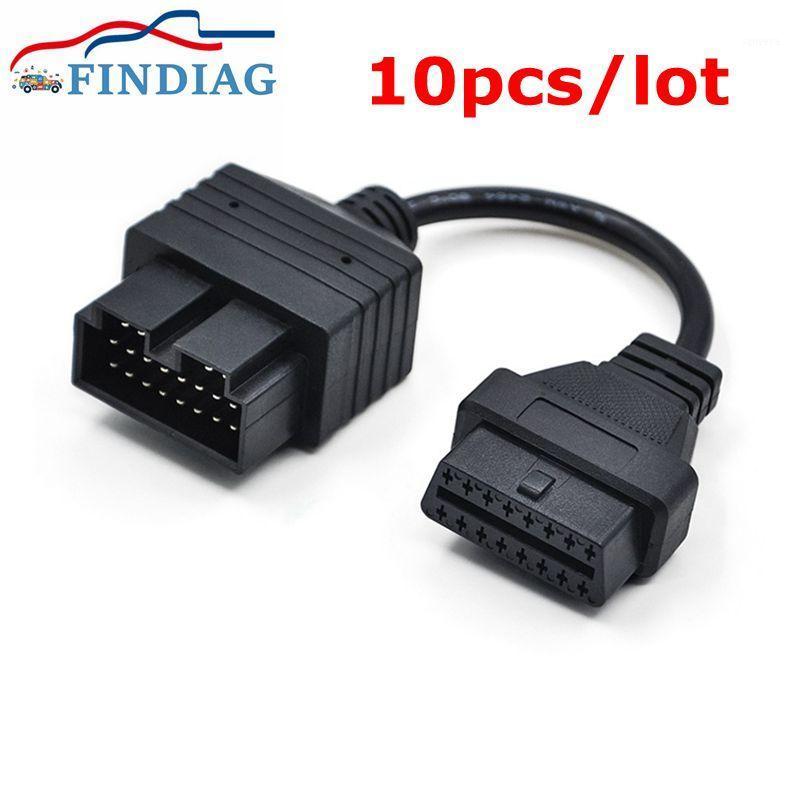 

10pcs/lot OBD Diagnostic Cable OBD2 Adapter 20 Pin Connector For KIA 20 Pin To 16 Pin Female Adapter Cable Diagnostic Interface1
