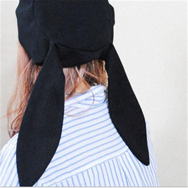 

Soft Girl Student Beret Ears Stylish Japanese Female Sweet Buds Cap Young Painter Black Cap