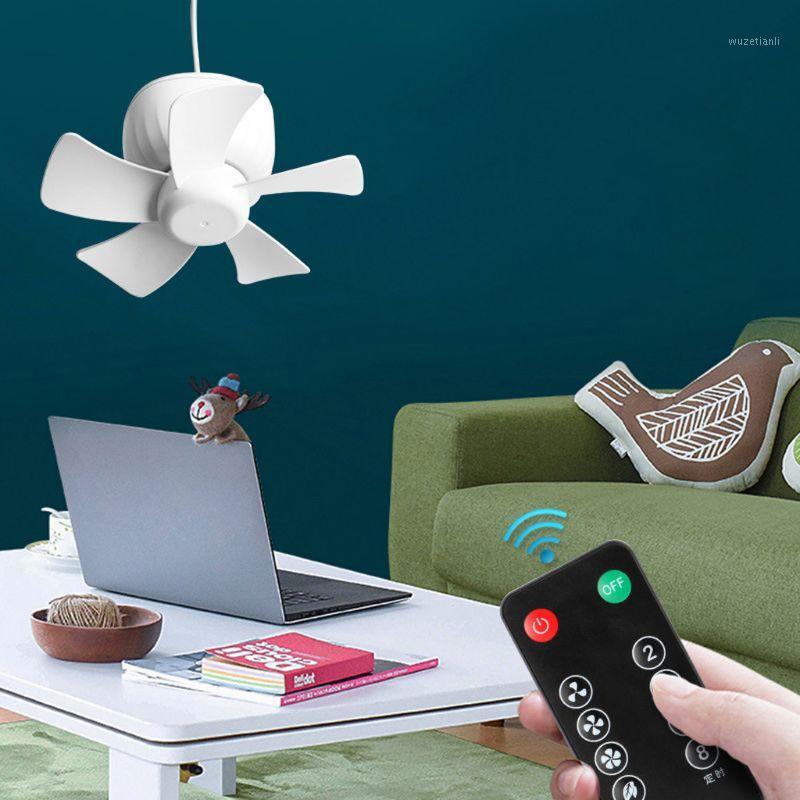 

USB Rechargeable Remote Control Timing Silent Ceiling Fan 4 Speed Hanging Fan for Dormitory Bed Camping Outdoor Tent1