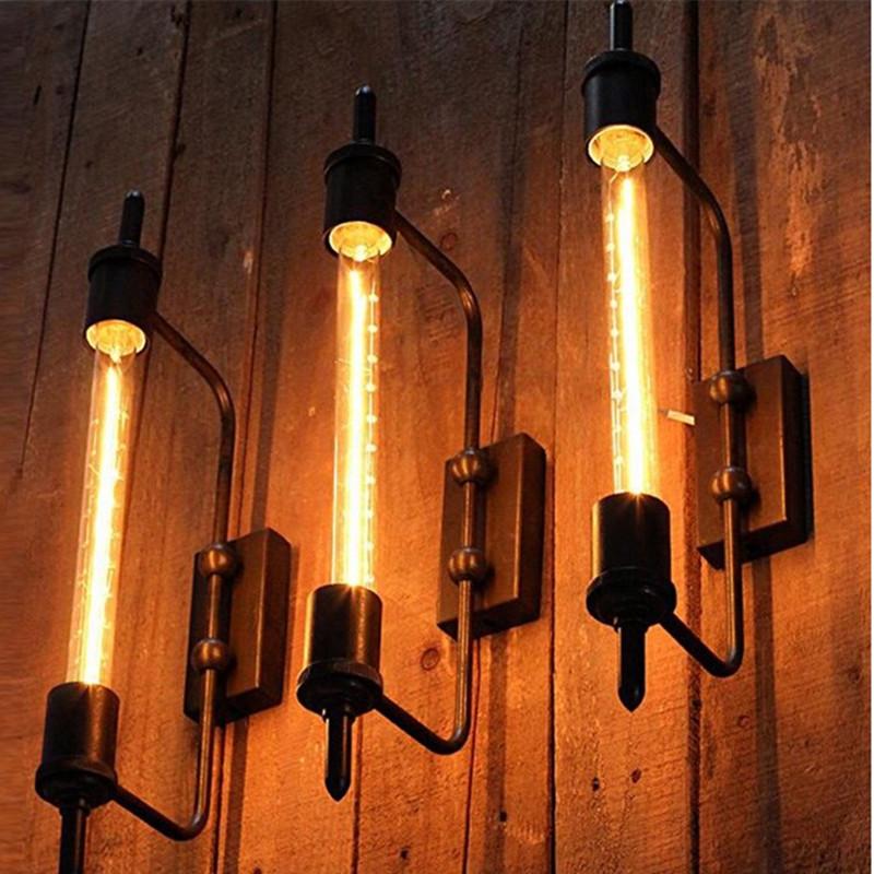 

Loft Retro steampunk lamp for Living room Bedroom hallway wall lights Loft Industrial rooms decor steampunk pipes wall lamp