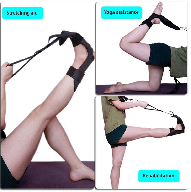 

Yoga Assisted Stretching Band Rehabilitation Training High Elastic Leg Ankle Pull Belt Home Gym Training Fitness Resistant Bands