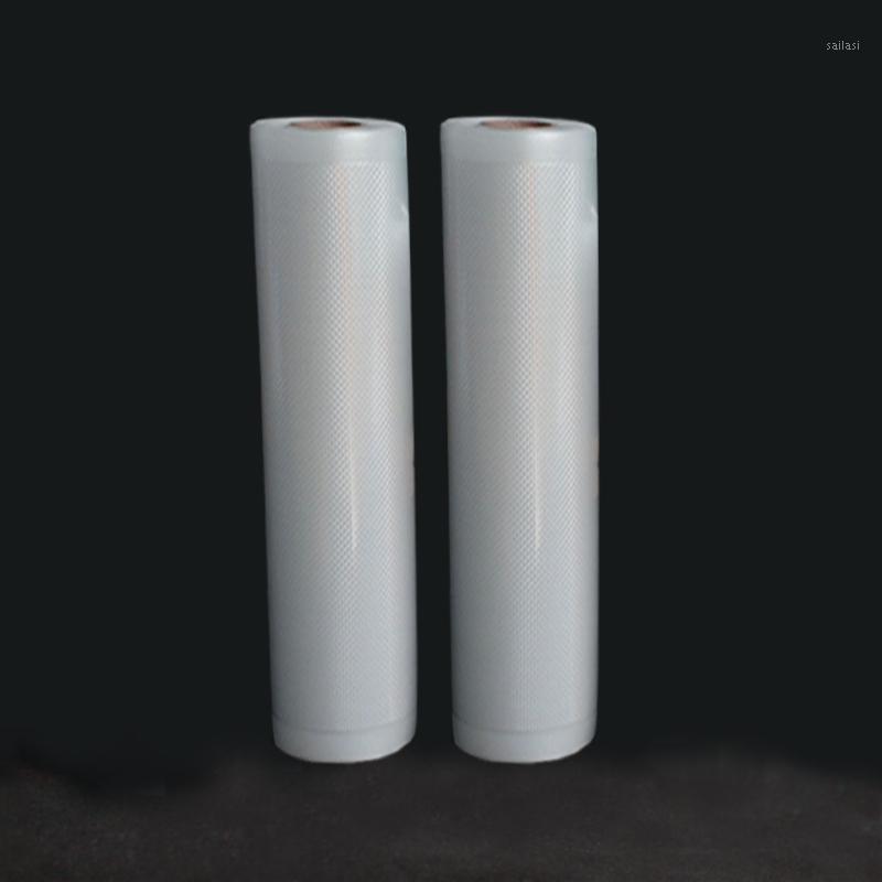 

2 Rolls/Lot Kitchen Vacuum Bag Storage Bags For Vacuum Sealer Packaging Rolls 12/15/20/25/28cm*500cm1