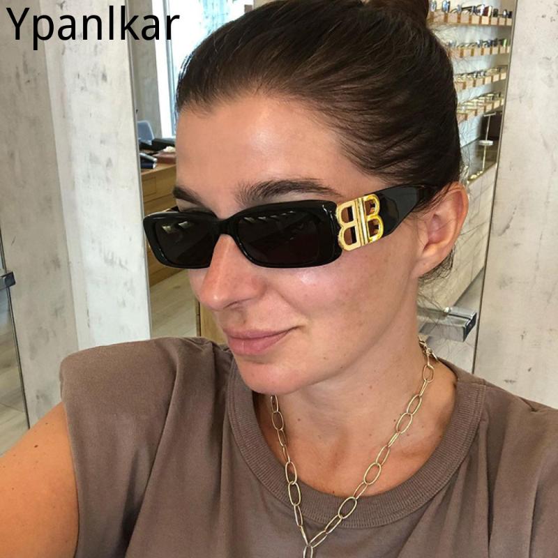 

Retro Sunglasses Women Small Square Frame Sun Glasses Ladies Ocean Lens Sunglasses Oculos UV400