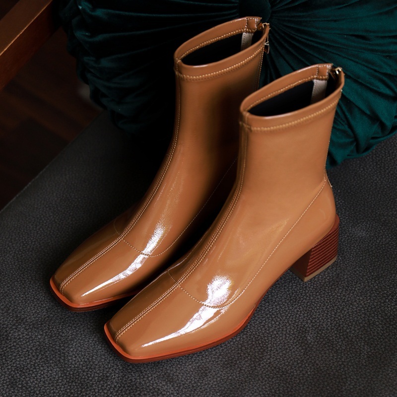 

2021 New Fashionable Party Size 40 Hot Winter Night Sexy Women's Shoes 3g69, Beige white