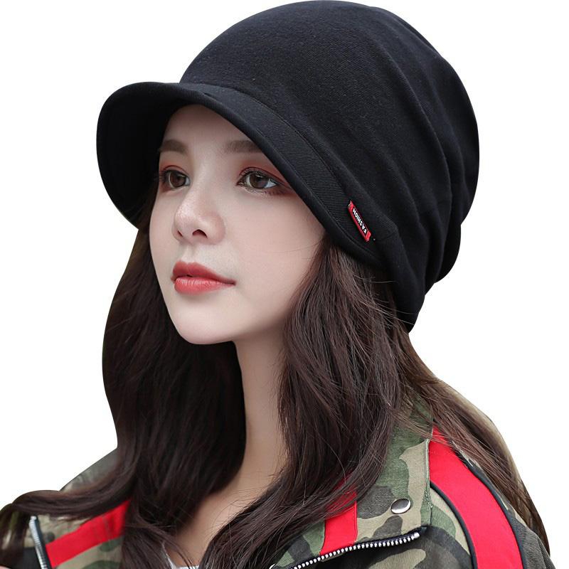 

New Knitted Hat Women's Autumn And Winter Haed Cap Fashion Solid Color Outdoor Windproof Keep Warm Thicken Knitted Hats TG0139, Khaki