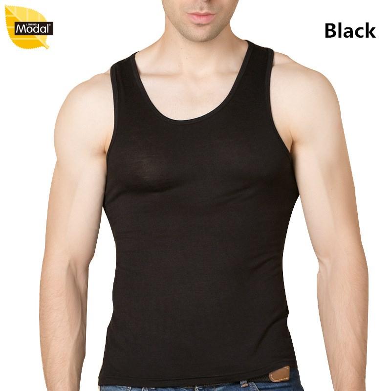 

Fashion Men's Tank Top Modal Plus Size Vest XXXL 7XL Pure Color Tank Tops Summer Mens Men High Elasticity Leisure Vests, Fluorescence green
