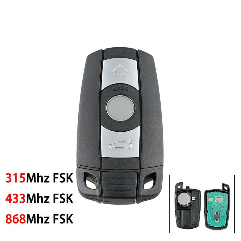 

best quality aftermarket CAS3 3 button remote key for bmw 1 3 5 6 X5 X6 Z4 series with 868MHZ,with 7945 chip for BMW cas3