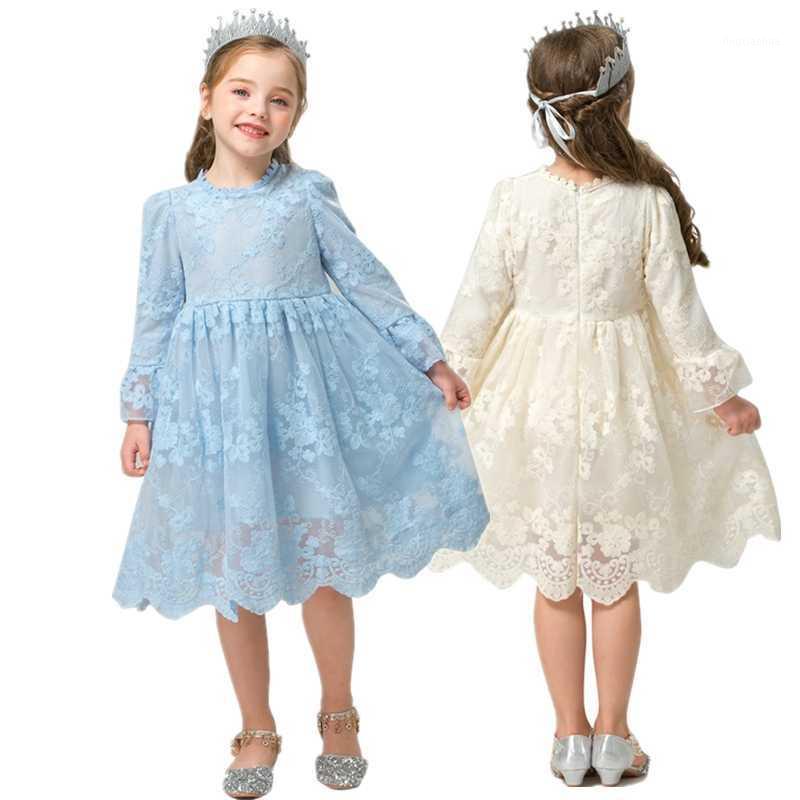 

Baby Girl Dress 2020 Autumn Flower Dress Little Girls Tutu Baby Dresses Children's Long Sleeve Vestidos For Party Holidays Wear1, Red