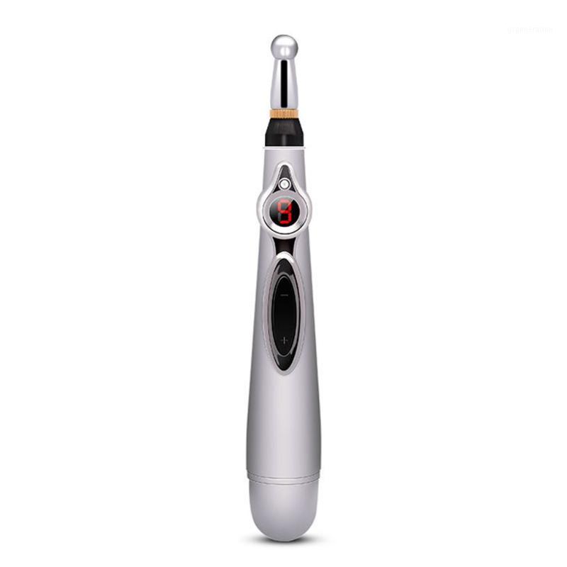 

Portable English Laser Acupuncture Pen Meridian Energy Meridian Pen Magic Acupuncture Body Massage Stick1