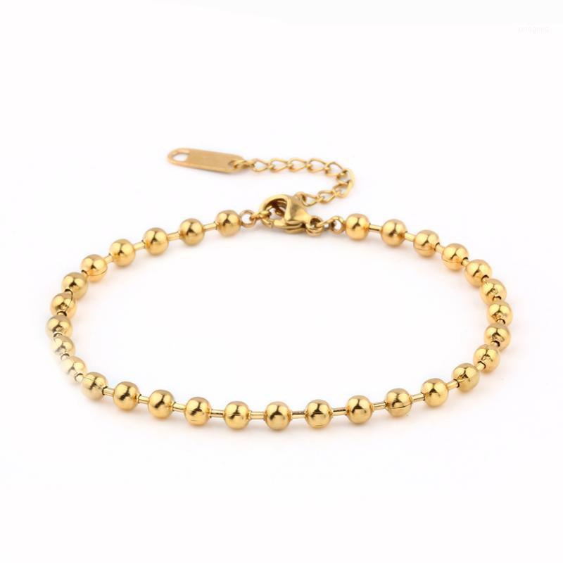 

Link, Chain Stainless Steel Jewelry Charms Link Bangles&bracelets Men Femme Bracelets For Women Bracelet Gold Braslet1