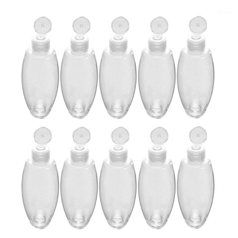 

10PCS 60ML Hook Plastic Bottle Refillable Bottles Hand Sanitizer Containers Travel Shampoo Sub Bottles Multi-purpose Hand Liquid1