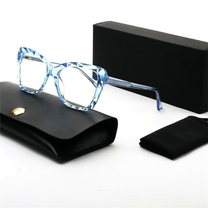 

Cat Progressive Multifocal glasses Women's Diamond Frame Photochromic Reading Glasses Points for Reader Near Far sight NX1