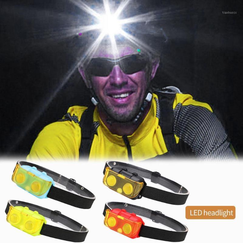 

Mini Headlamp Use Battery Headlight 3-Mode Head Torch Camping Hiking Night Fish With Protective Cover Waterproof1