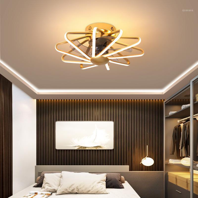 

2020 NEW Fan Lights Restaurant Fan Light Bedroom Ceiling lamp decoration Lighting AC110V AC220V Pure Copper Motor1