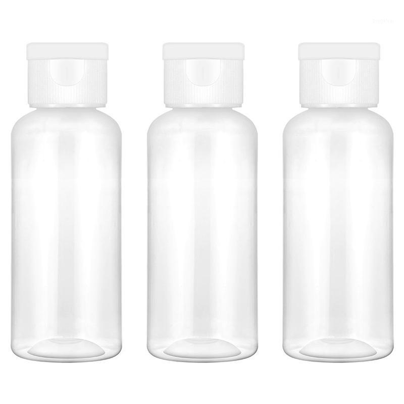 

16pcs/8pcs 50ml Portable Clamshell Empty Refillable Bottle Travel Container For Cosmetic Shampoo Lotion (Ramdom Cap Color)1