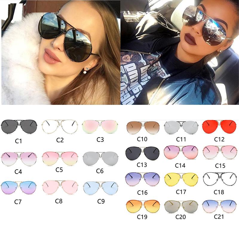 

Sunglasses Vendor Wholesale Fashion Women 2021 Pilot Men Sun Glasses Big Black Tourist Beach Eyewear UV400
