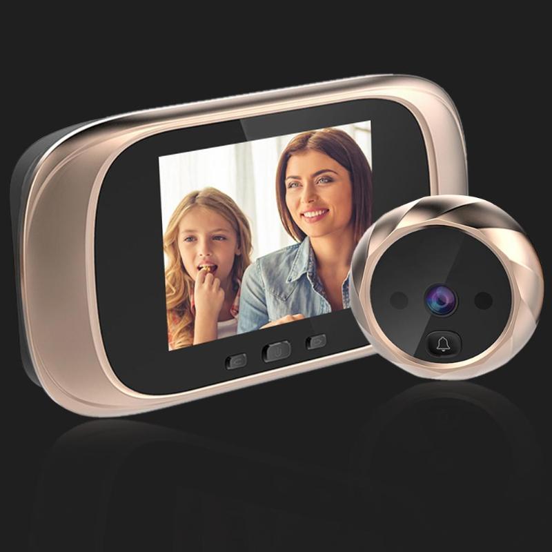 

DD1 Doorbell Infrared Motion Sensor View Camera Security Monitoring Door Bell With Memory Loop Storage without Plug-in Card