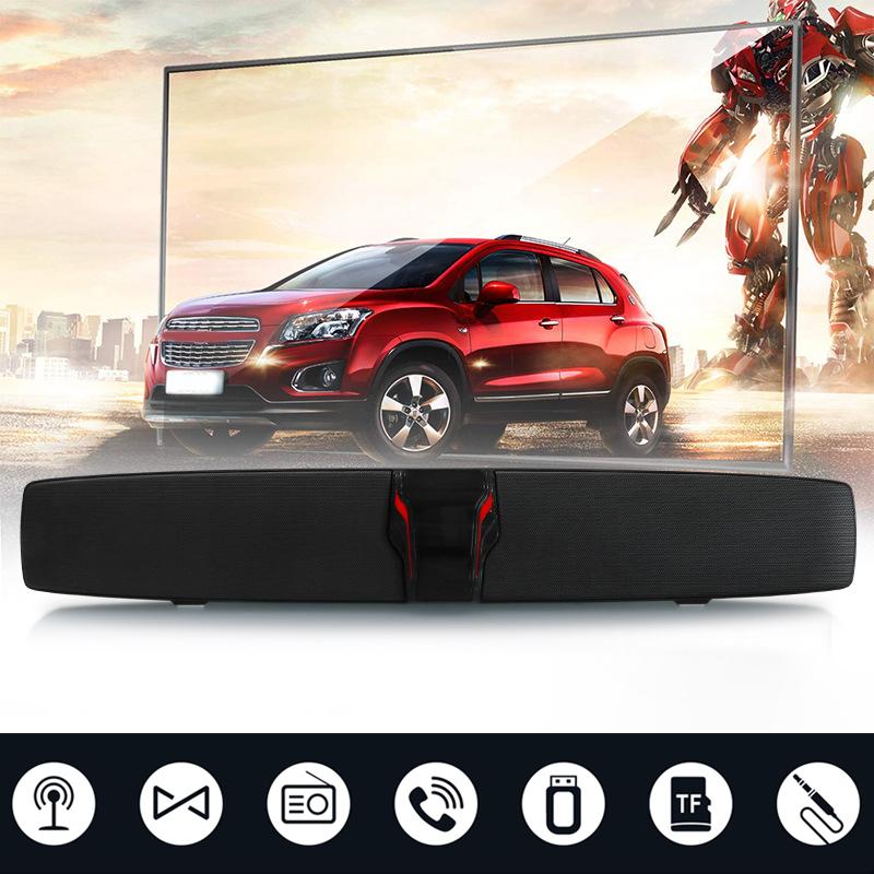 

Soundbar TV Barra De Sonido Para PC Bluetooth Speaker Home Theatre System Full Range TF AUX USB Computer Speakers TWS Hifi Sound