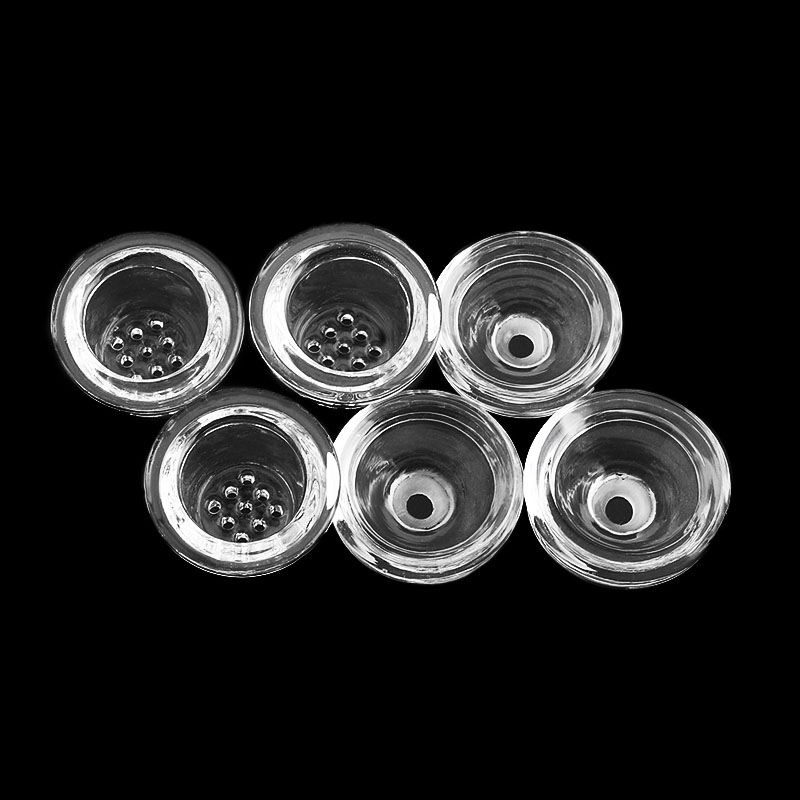 

New Glass Screen Bowls Silicone Pipes Accessories About 25mm AB Styles For Silicone Portable Pipes Tobacco Smoking