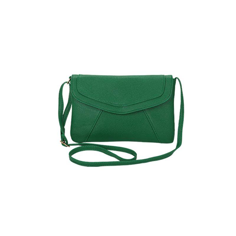 

Small PU Bags For Women Messenger Bags Female Sweet Shoulder Bag Vintage Envelope Bag 28GD, Black