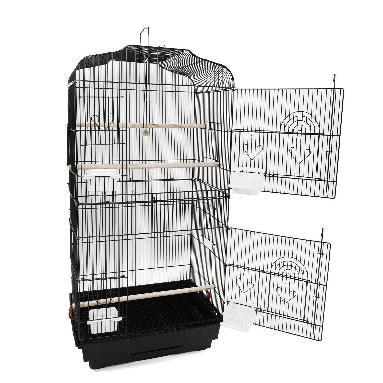 

37" Bird Parrot Cage Canary Parakeet Cockatiel F qyltCr bdesports