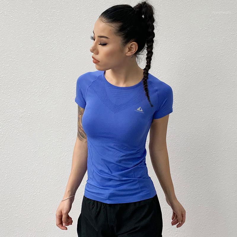 

Fitness Suit T-shirt Short Sleeve Sports Summer Women Running Exercise Yoga Shirts Quick Dry White Fits True to Size, Take Your1, Black