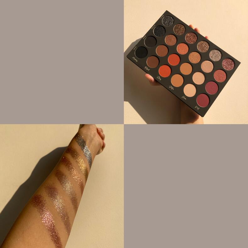 

Maquillage Newest TATI beauty eyeshadow powder Christmas Gifts 24 Color shimmer matte glitter lastingTextured Eye shadow Palette, Customize