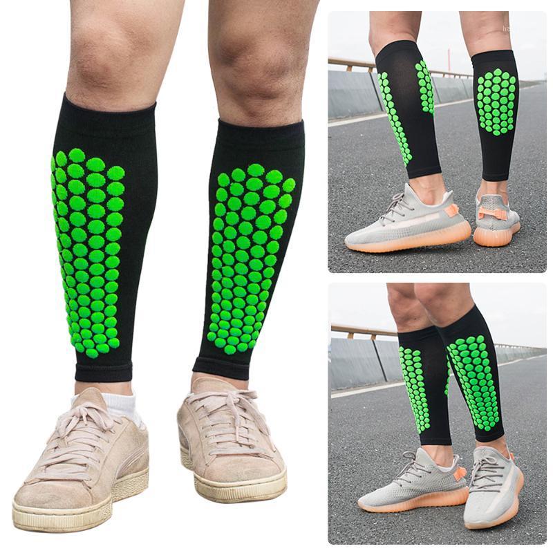 

Sports Leg Guards Breathable Calf Wraps Shin Protector Compression Leg Guard Fitness for Running Cycling Mountaineering1, Red