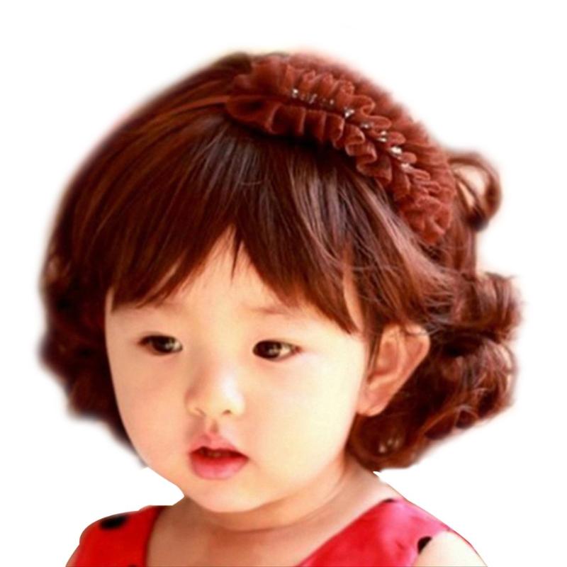 

Hair Accessories Lovely Adorable Boys Girls Wig Full Head Children Wigs Cute Kids Daily Wearing Hairpiece For 5-10 Years Old, Slivery;white