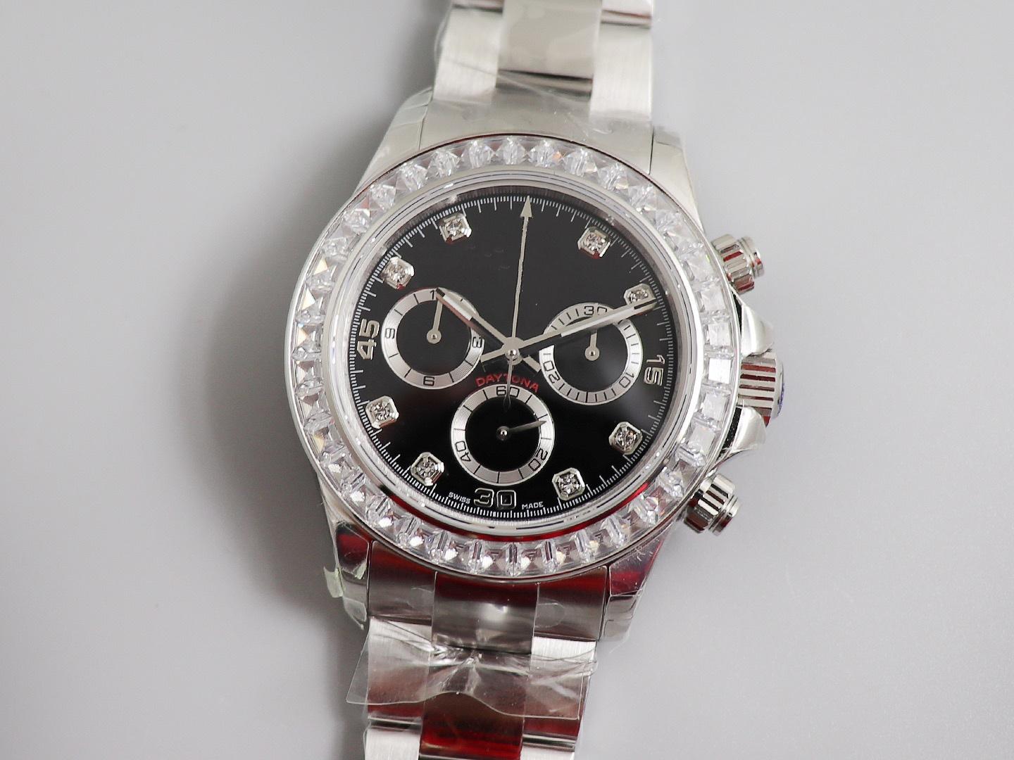 

NEW. Oyster constant motion universe meter Ditona,The outer ring has 36 trapezoidal diamonds,Equipped with cal.4130 movement, 904L stee, Dhl