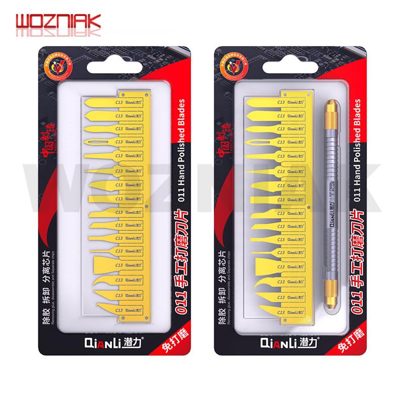 

QIANLI 011 Multi-function Degumming Tin removal knife for Remove CPU Tapping Pry chip