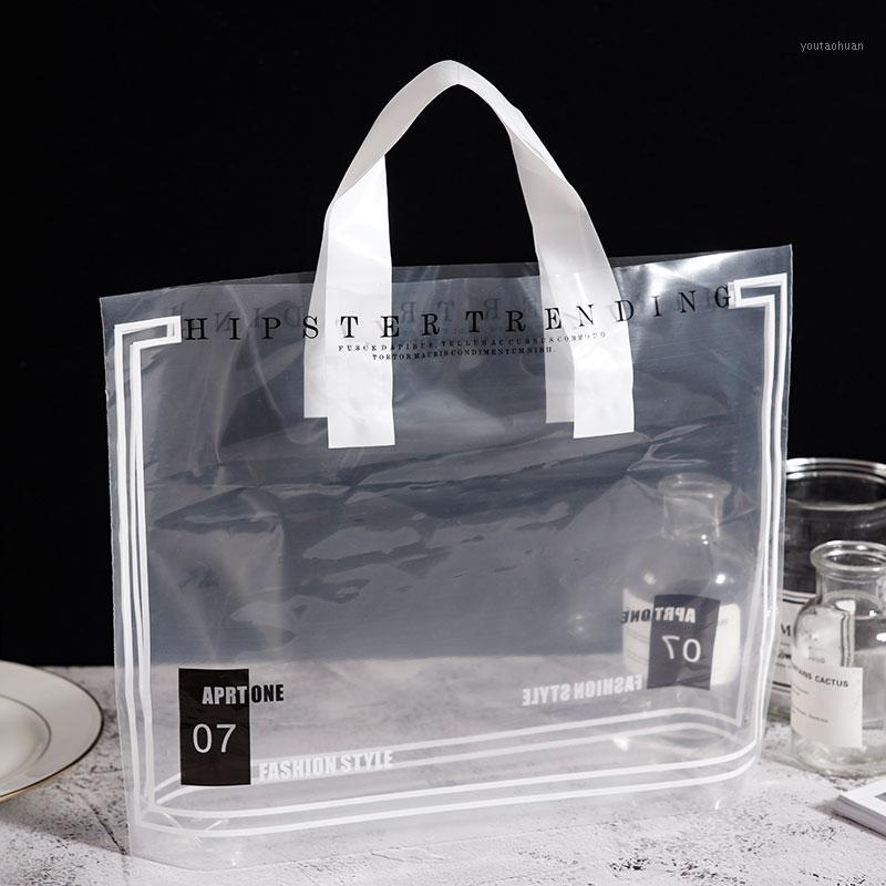 clear plastic bolsas with handles